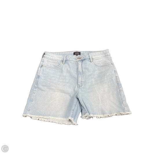 Shorts By Not Your Daughters Jeans In Blue Denim, Size: 12p