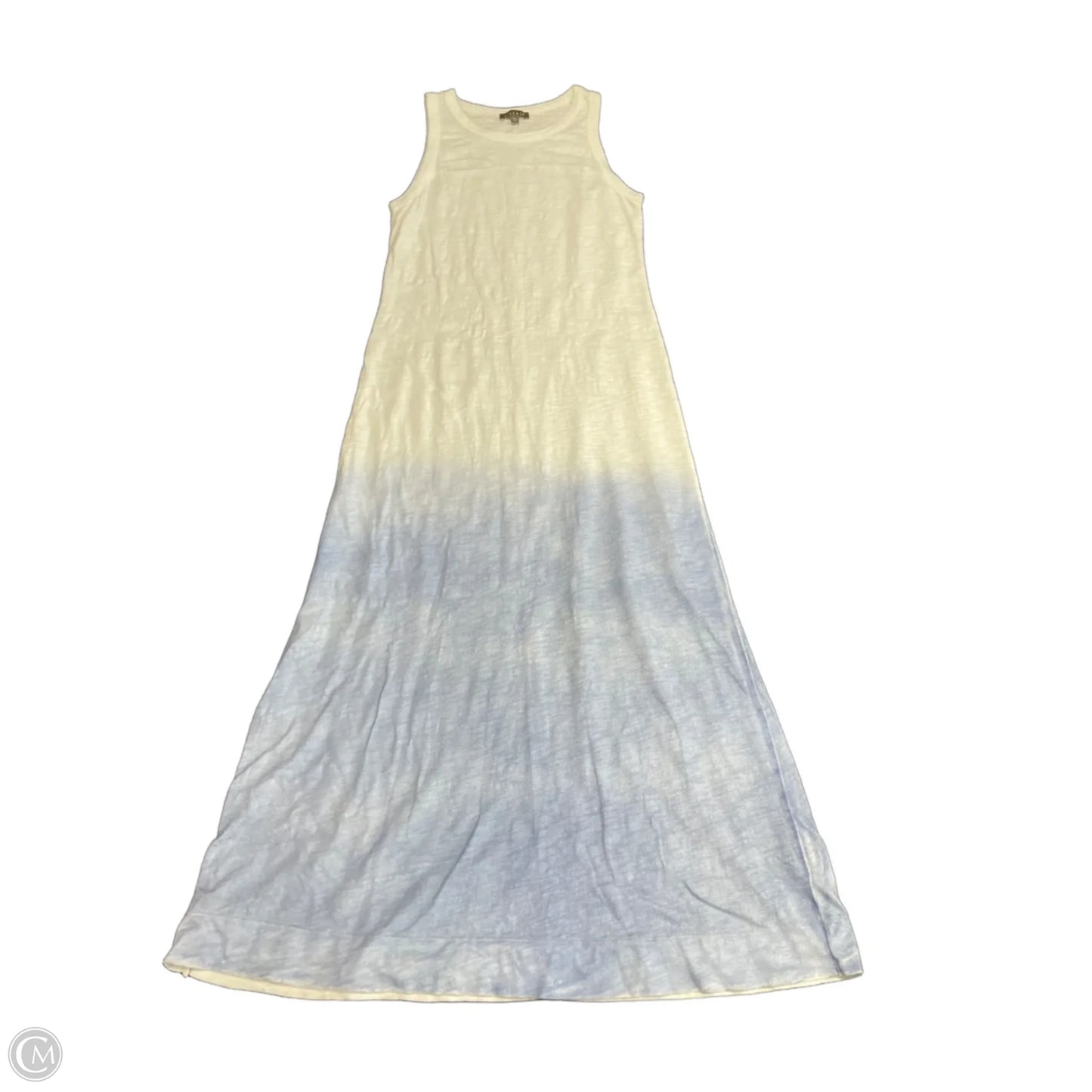 Dress Casual Midi By Lilla P In Blue & White, Size: Xs