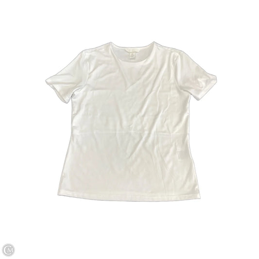 Top Short Sleeve Basic By H&m In White, Size: M