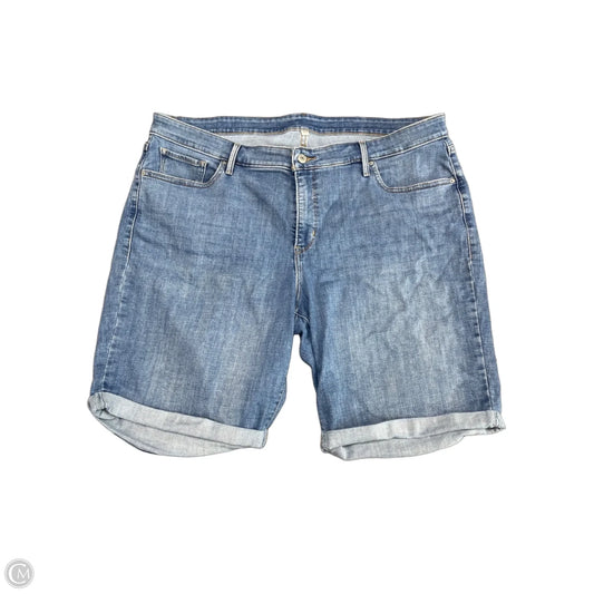Shorts By Levis In Blue Denim, Size: 22