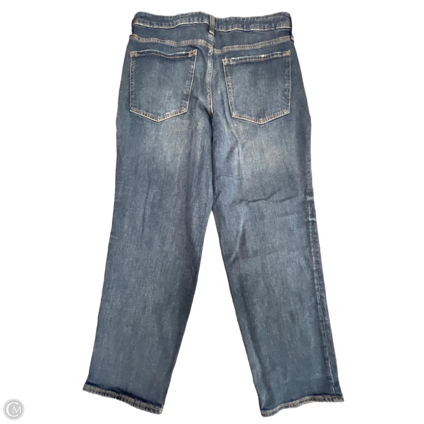 Jeans Straight By Old Navy In Blue Denim, Size: 12
