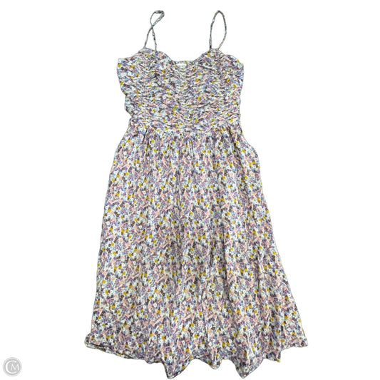 Dress Casual Midi By On 34th In Floral Print, Size: L