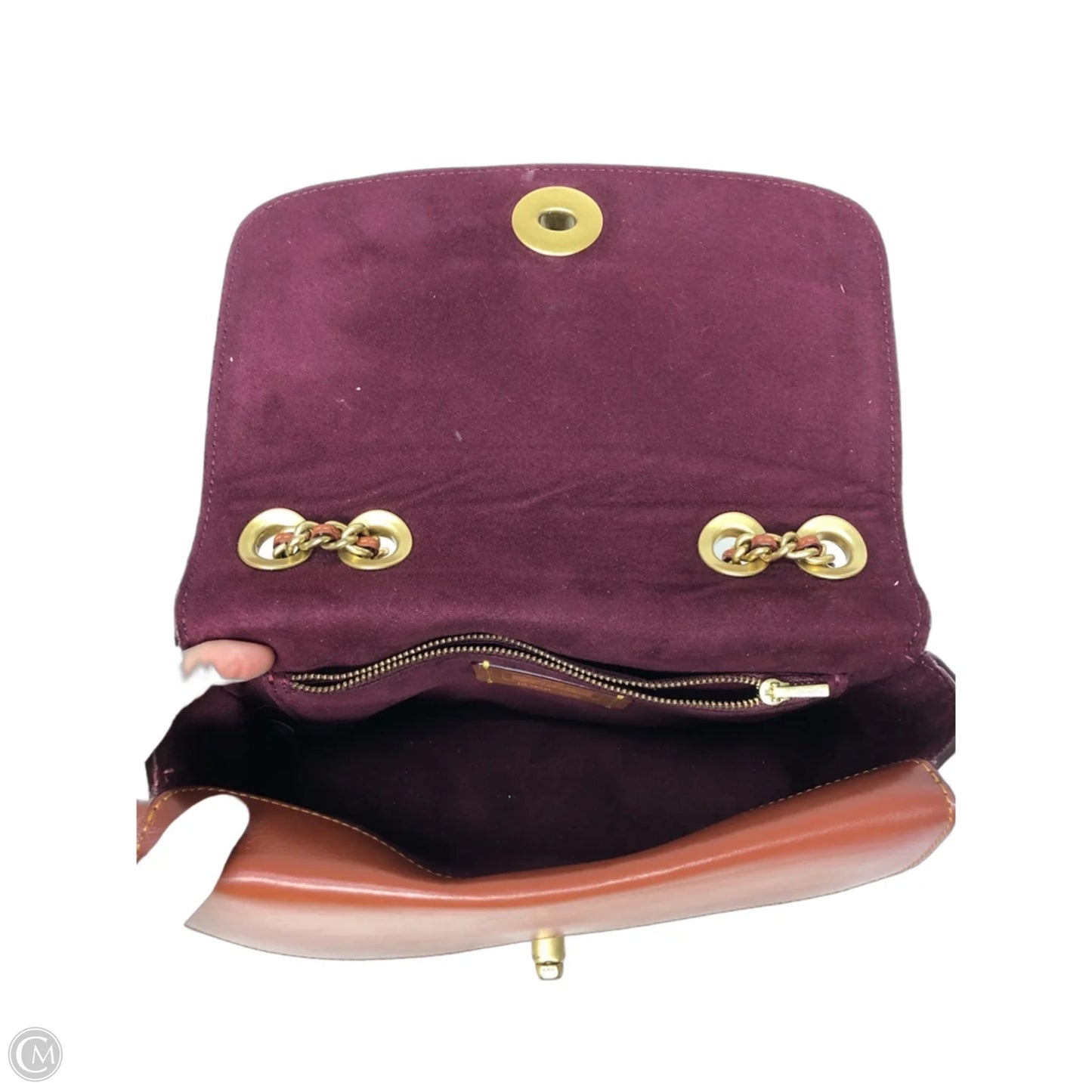 Crossbody Designer By Coach, Size: Medium
