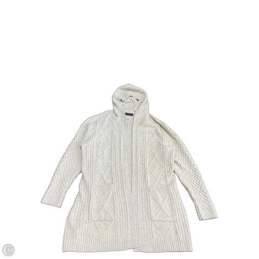 Sweater Cardigan By Lane Bryant In Beige, Size: 1x