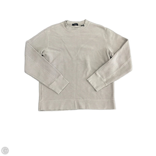 Sweatshirt Crewneck By Theory In Taupe, Size: S
