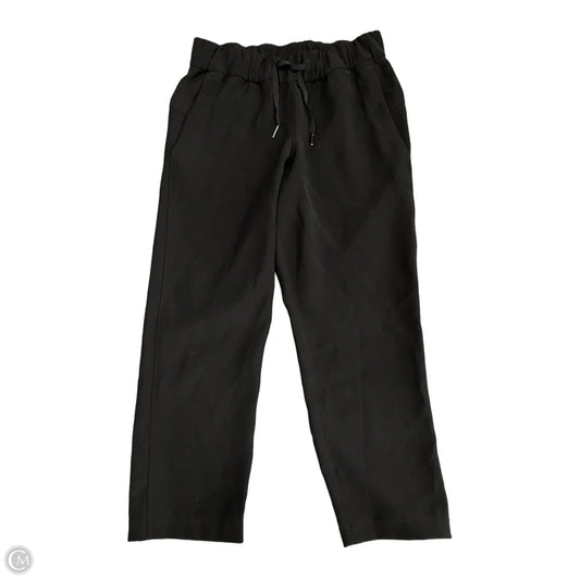 Athletic Capris By Lululemon In Black, Size: 4