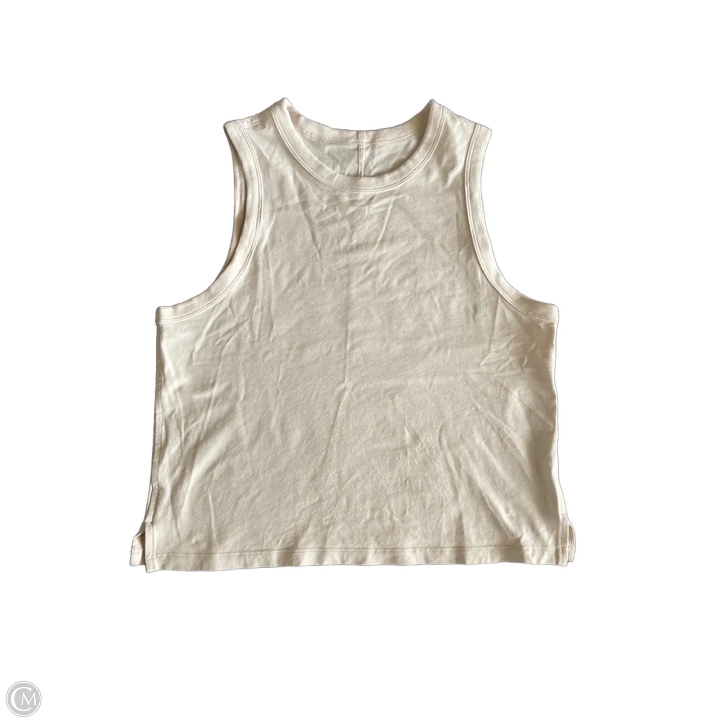 Athletic Tank Top By Lululemon In Beige, Size: S