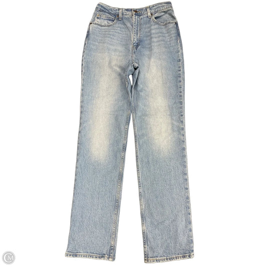 Jeans Straight By Levis In Blue Denim, Size: 8