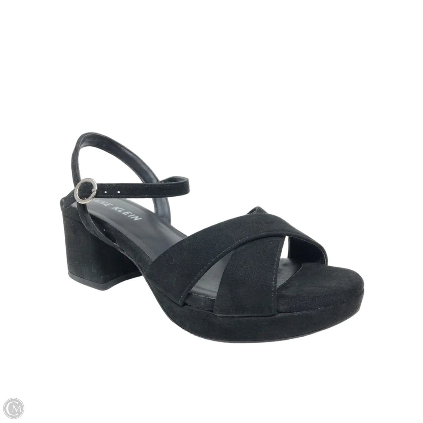 Sandals Heels Block By Anne Klein In Black, Size: 9.5