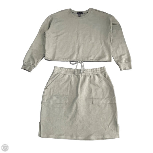 Skirt Set 2pc By Forever 21 In Green, Size: L