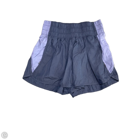 Athletic Shorts By Yogalicious In Blue, Size: S