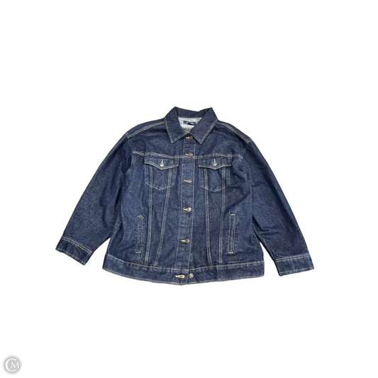 Jacket Denim By Amazon Essentials In Blue Denim, Size: M