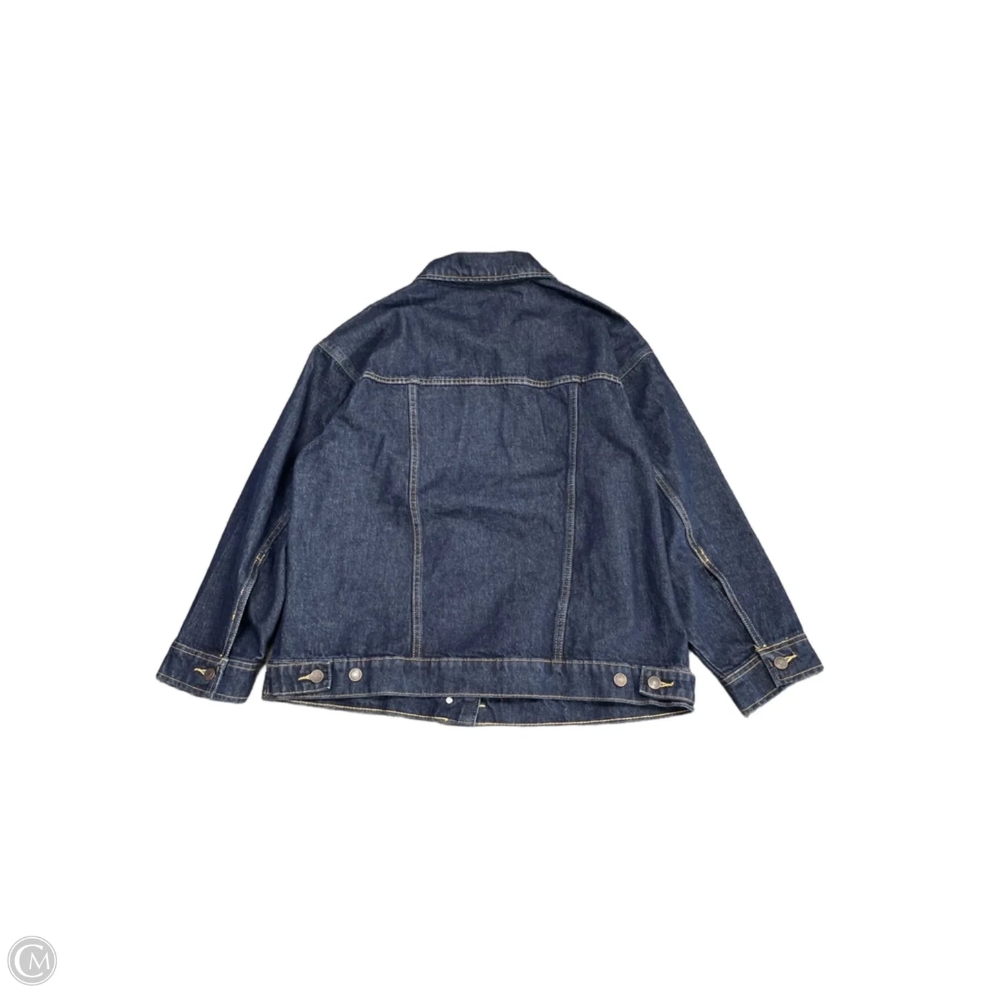 Jacket Denim By Amazon Essentials In Blue Denim, Size: M