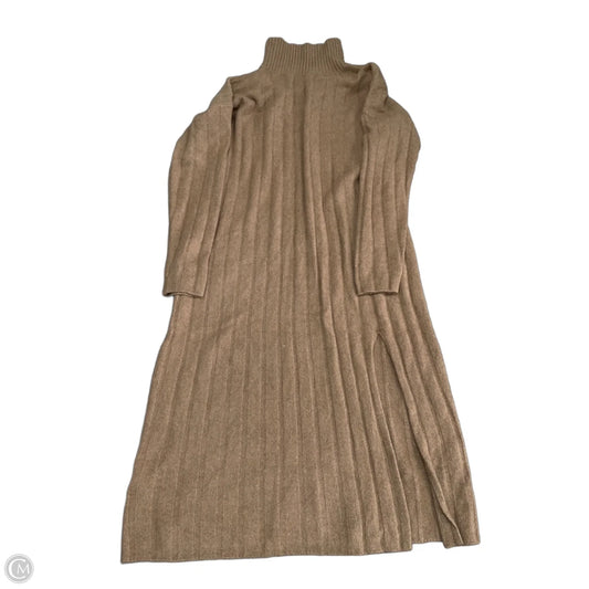 Dress Sweater By Abercrombie And Fitch In Brown, Size: M