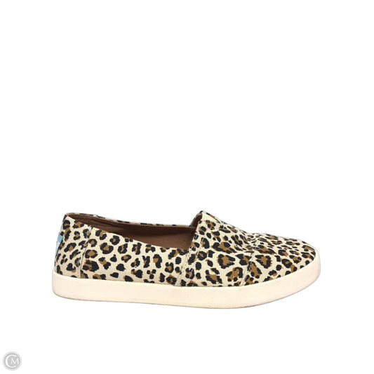 Shoes Sneakers By Toms In Leopard Print, Size: 8