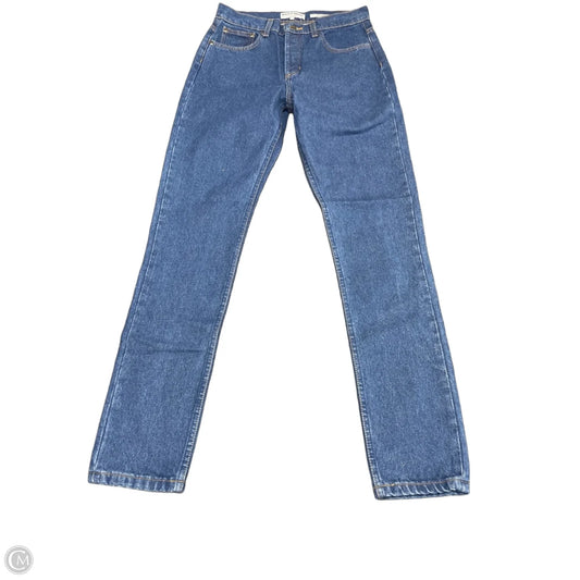 Jeans Straight By American Apparel In Blue Denim, Size: 10