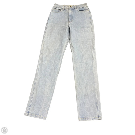 Jeans Straight By American Apparel In Blue Denim, Size: 8