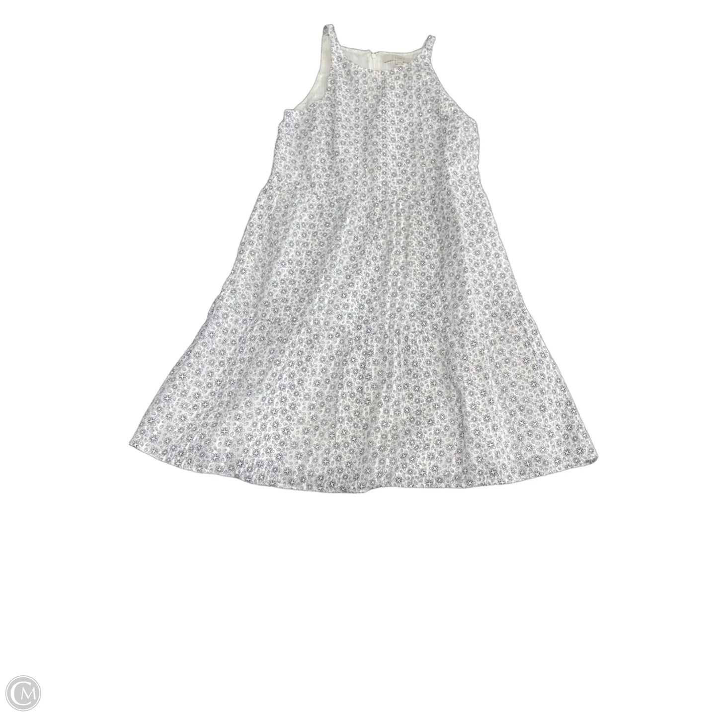 Dress Casual Short By Loft In Blue & White, Size: Xs