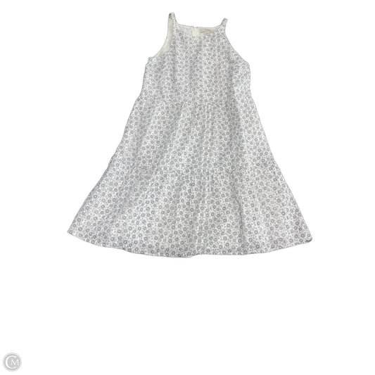 Dress Casual Short By Loft In Blue & White, Size: Xs