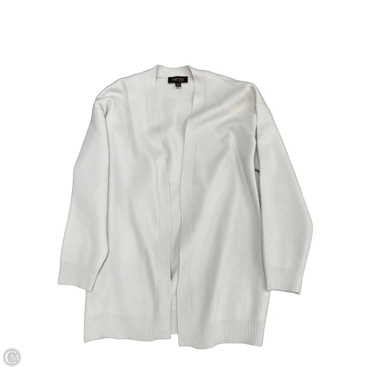 Sweater Cardigan By Truth In Beige, Size: S