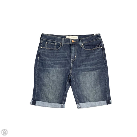 Shorts By Levis Signature In Blue Denim, Size: 12