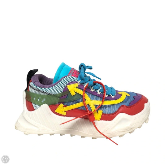 Shoes Luxury Designer By Off-white In Multi-colored, Size: 8.5