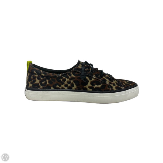 Shoes Sneakers By Sperry In Leopard Print, Size: 8