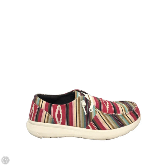 Shoes Flats By Ariat In Multi-colored, Size: 8.5