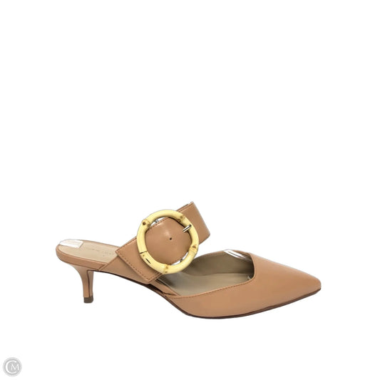 Shoes Heels Kitten By Ann Taylor In Tan, Size: 8