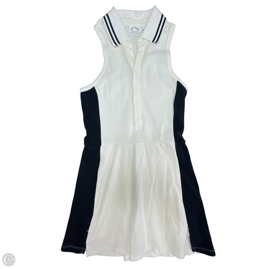 Athletic Dress By The Upside In Black & Cream, Size: S