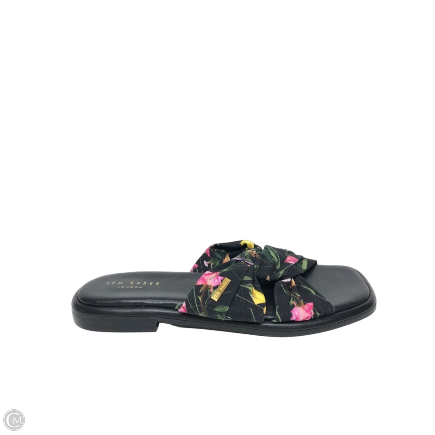 Sandals Flats By Ted Baker In Floral Print, Size: 7