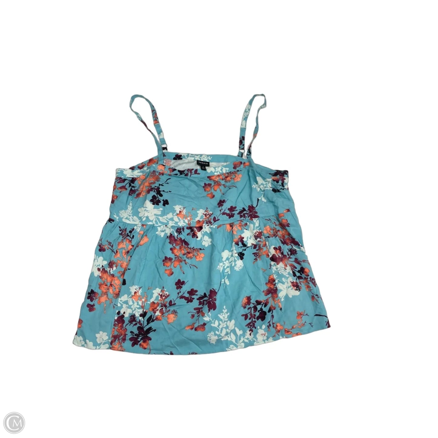Top Sleeveless By Torrid In Blue, Size: 1x