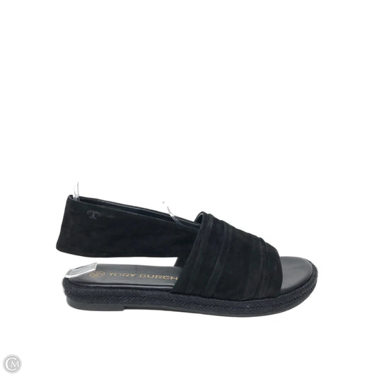 Sandals Designer By Tory Burch In Black, Size: 9.5