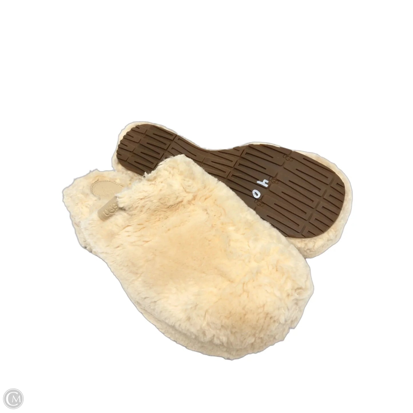 Slippers By Ugg In Beige, Size: 10