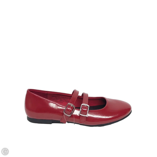 Shoes Flats By No Boundaries In Red, Size: 6