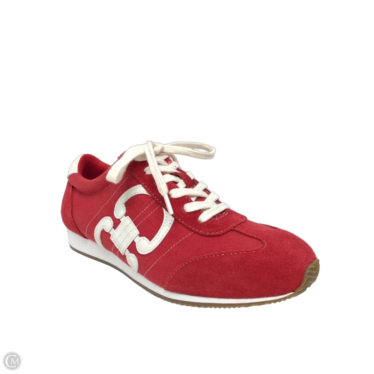 Shoes Sneakers By Talbots In Red, Size: 6.5