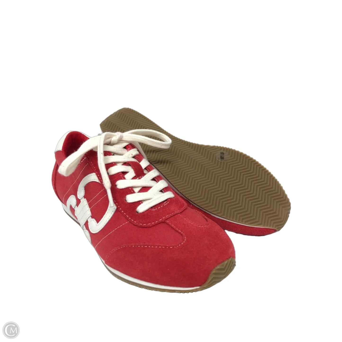 Shoes Sneakers By Talbots In Red, Size: 6.5