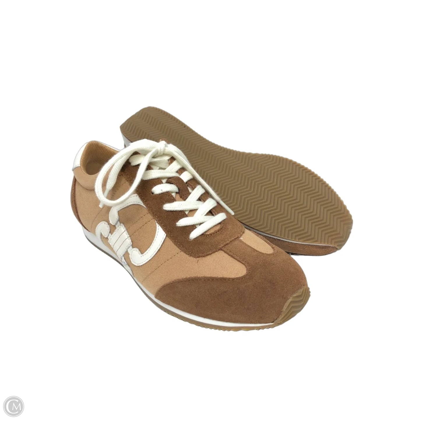 Shoes Sneakers By Talbots In Tan, Size: 6.5