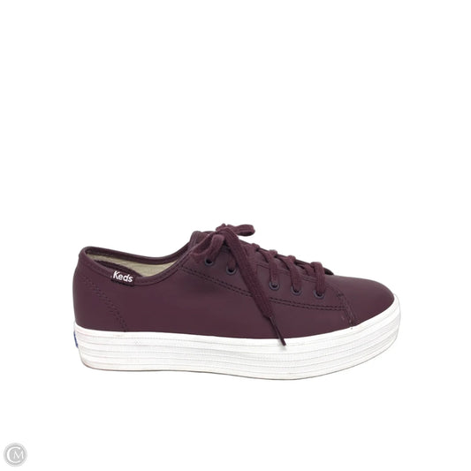 Shoes Sneakers By Keds In Purple & Red, Size: 6