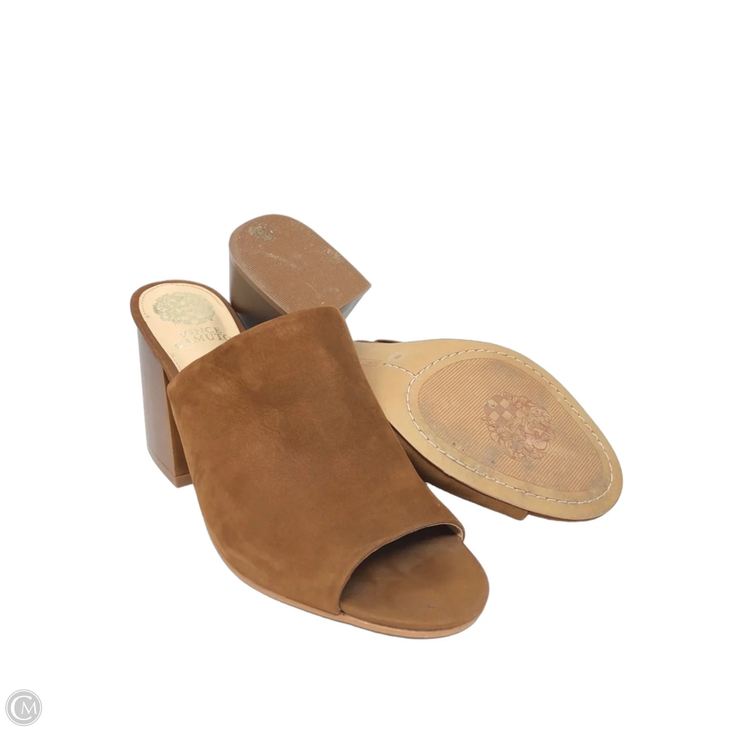 Shoes Heels Block By Vince Camuto In Brown, Size: 8