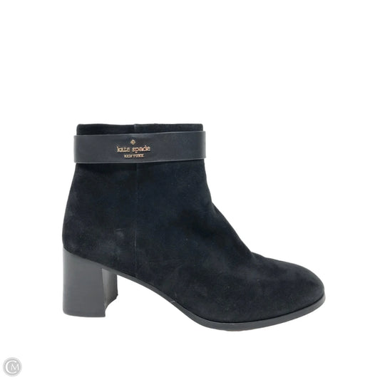 Boots Ankle Heels By Kate Spade In Black, Size: 10