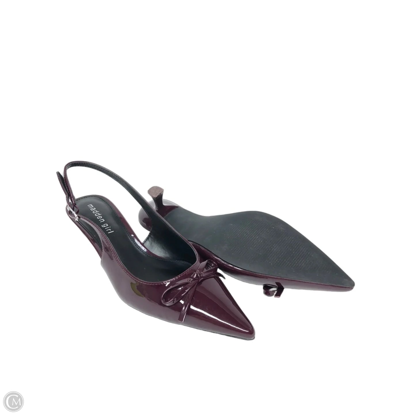 Shoes Heels Kitten By Madden Girl In Purple, Size: 8.5
