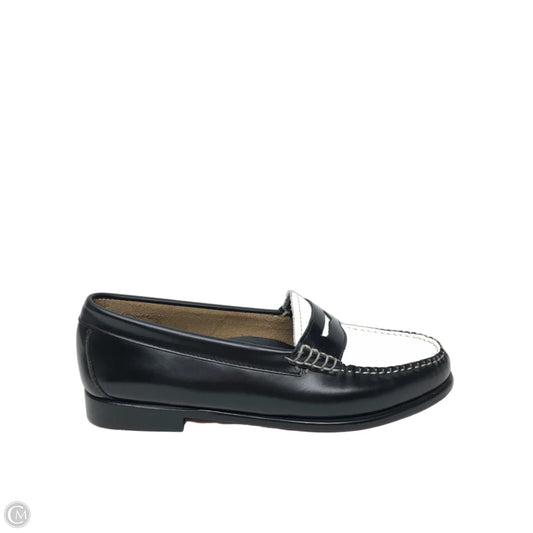 Shoes Flats By Gh Bass And Co In Black & White, Size: 9.5