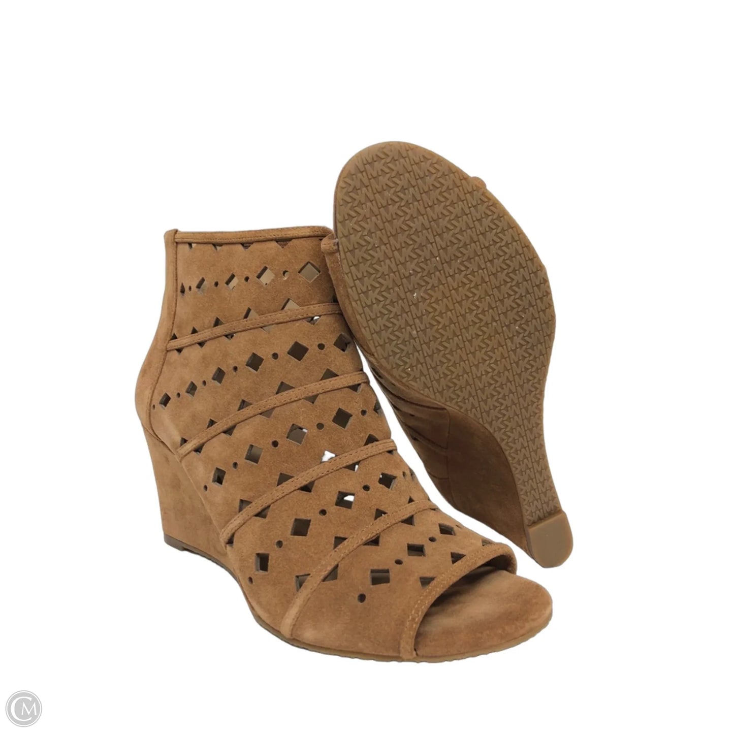Shoes Heels Wedge By Michael By Michael Kors In Brown, Size: 9.5