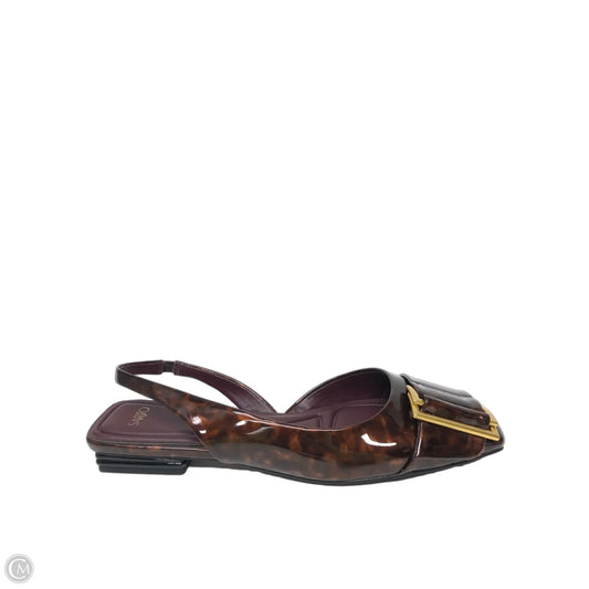 Shoes Flats By Franco Sarto In Tortoise Shell Print, Size: 11