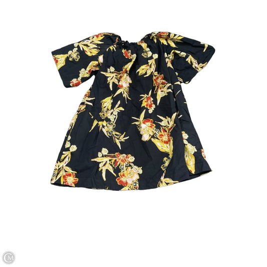 Dress Casual Short By Free People In Floral Print, Size: M