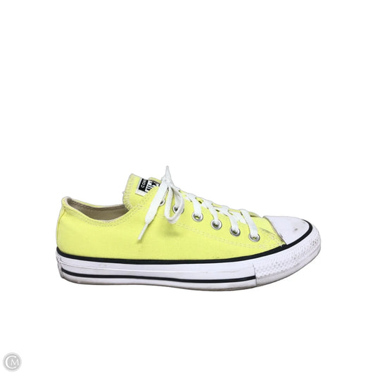 Shoes Sneakers By Converse In Yellow, Size: 9