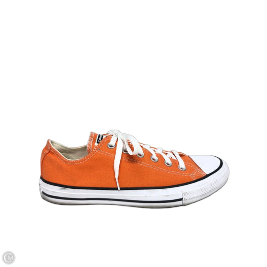 Shoes Sneakers By Converse In Orange, Size: 9
