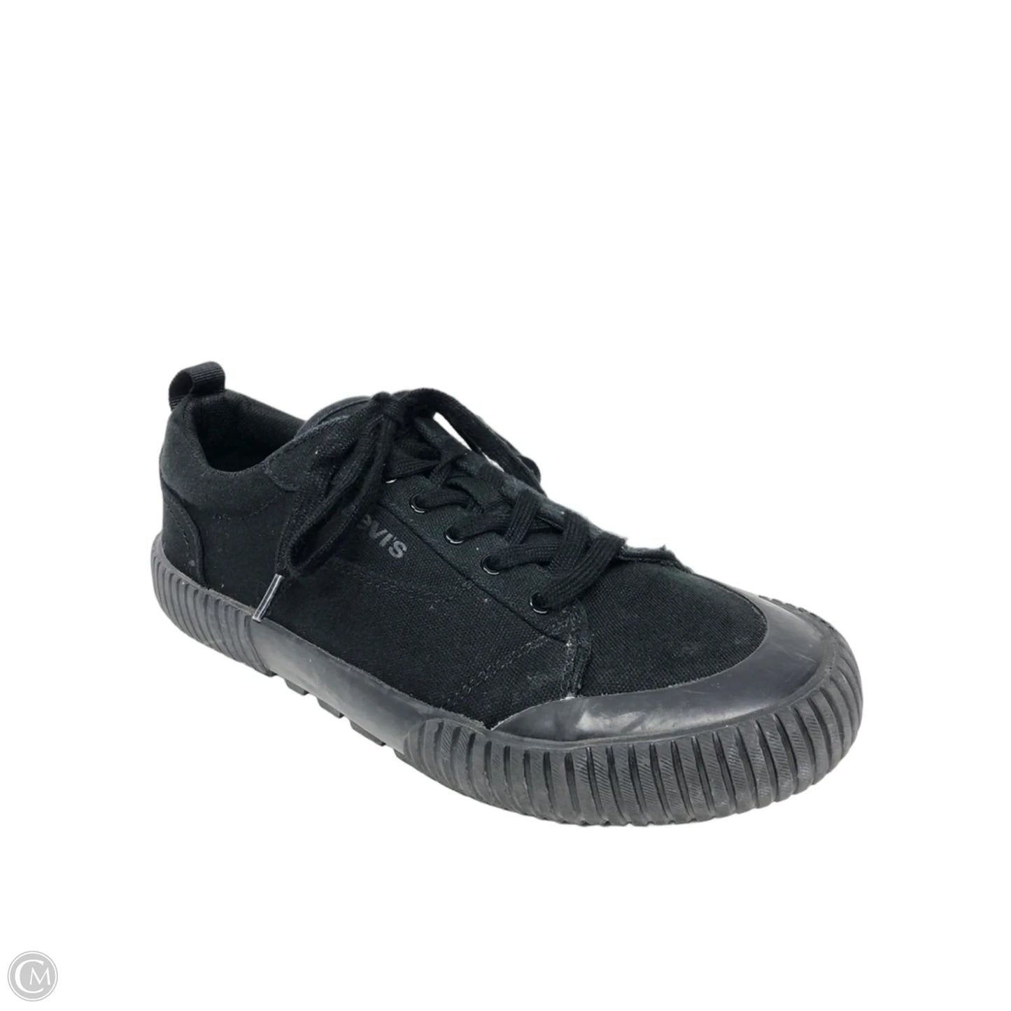Shoes Sneakers By Levis In Black, Size: 8