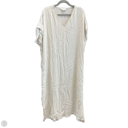 Dress Casual Maxi By Cmc In Beige, Size: Xl